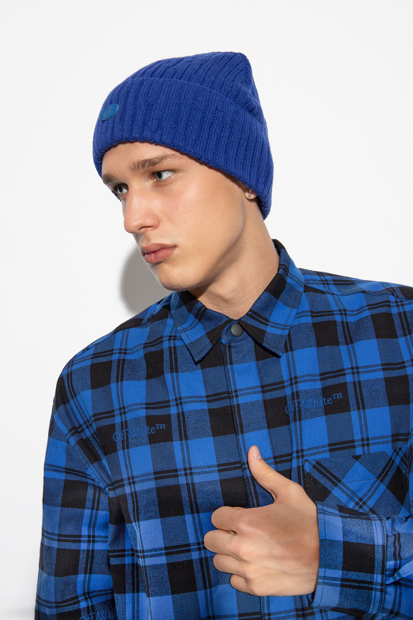 Ader Error Beanie with logo | Men's Accessorie | Vitkac